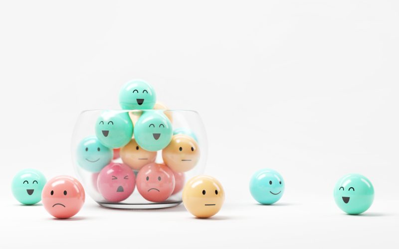 set-emoji-emoticons-with-sad-happy-mood-glass-jar
